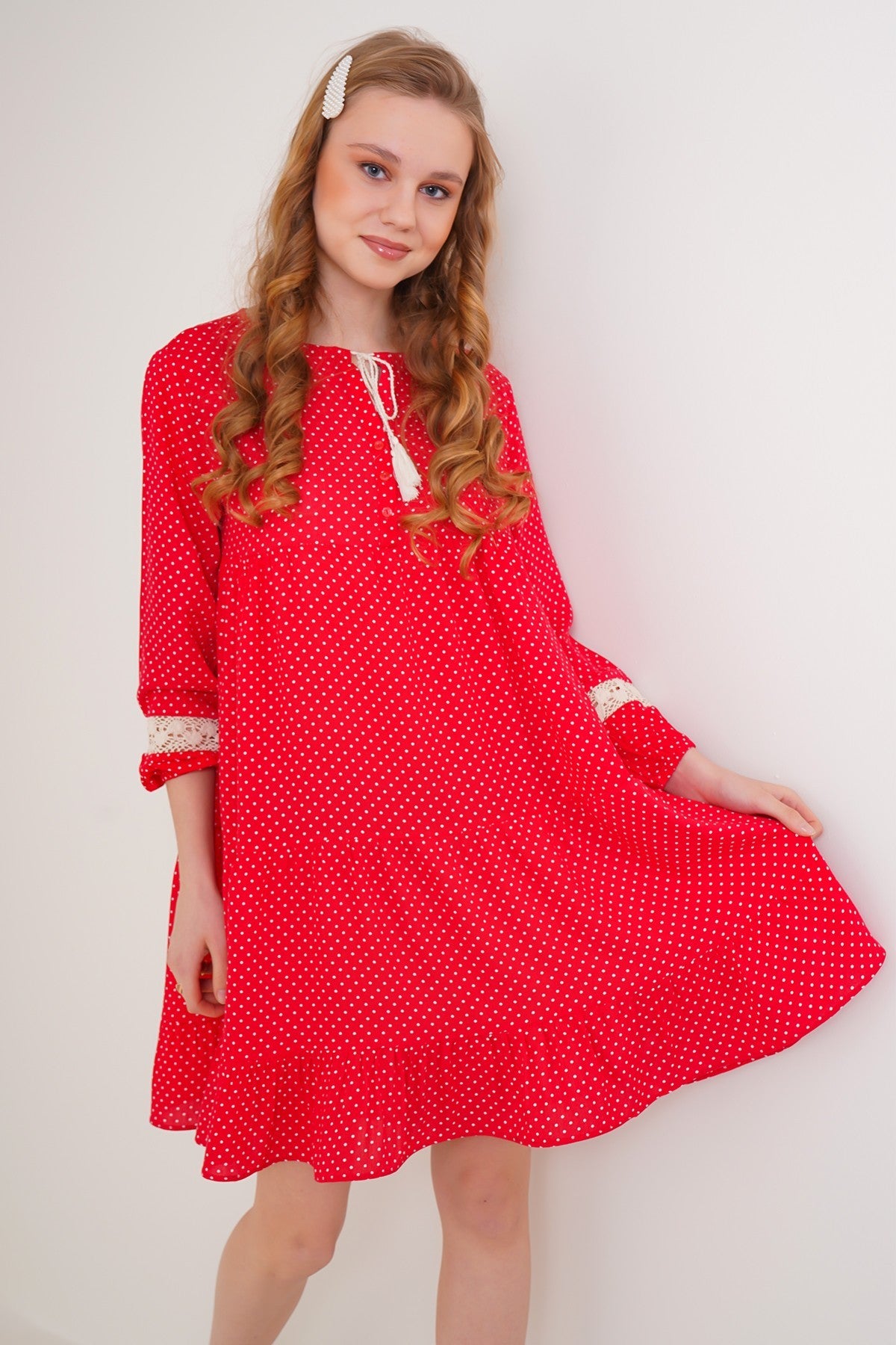 Robe Mi-longue Volanté