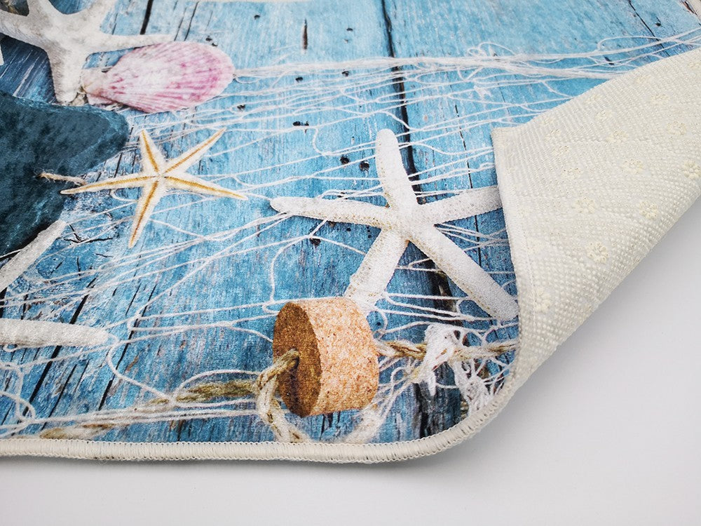 Tapis de bain imprimé