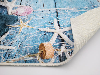 Tapis de bain imprimé