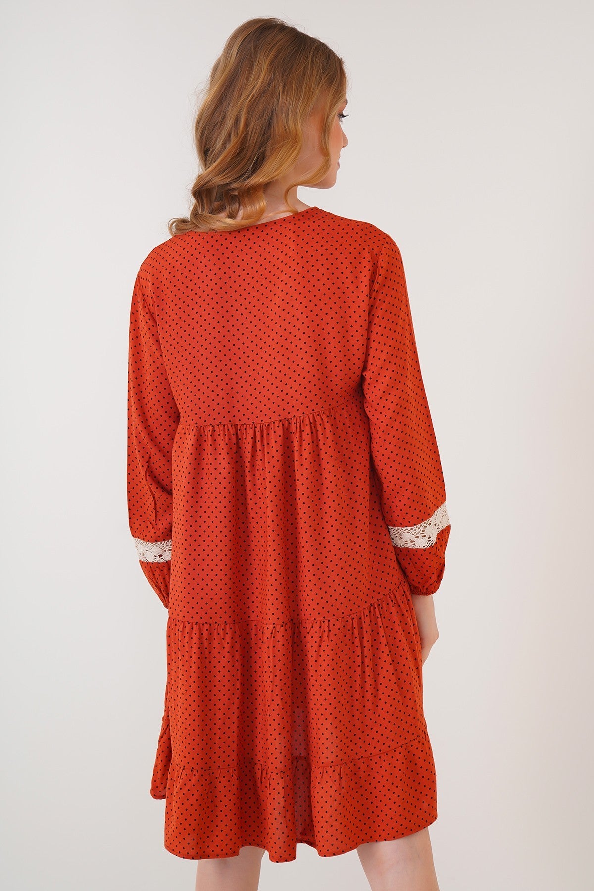Robe Mi-longue Volanté