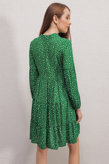 Robe à motifs Mi-longue