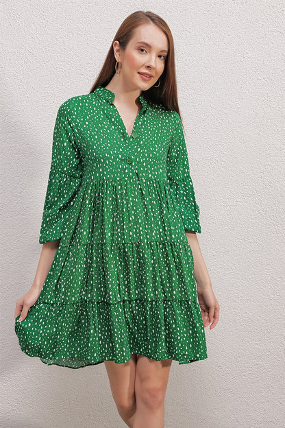 Robe à motifs Mi-longue