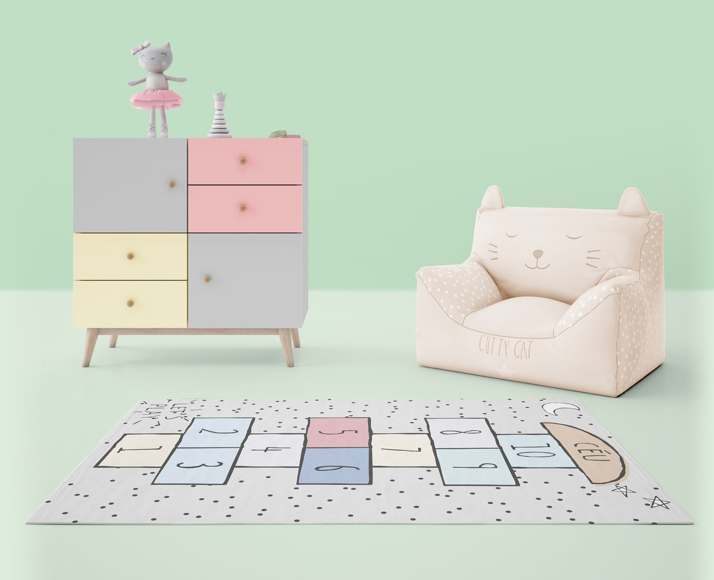 Tapis Enfant Marelle