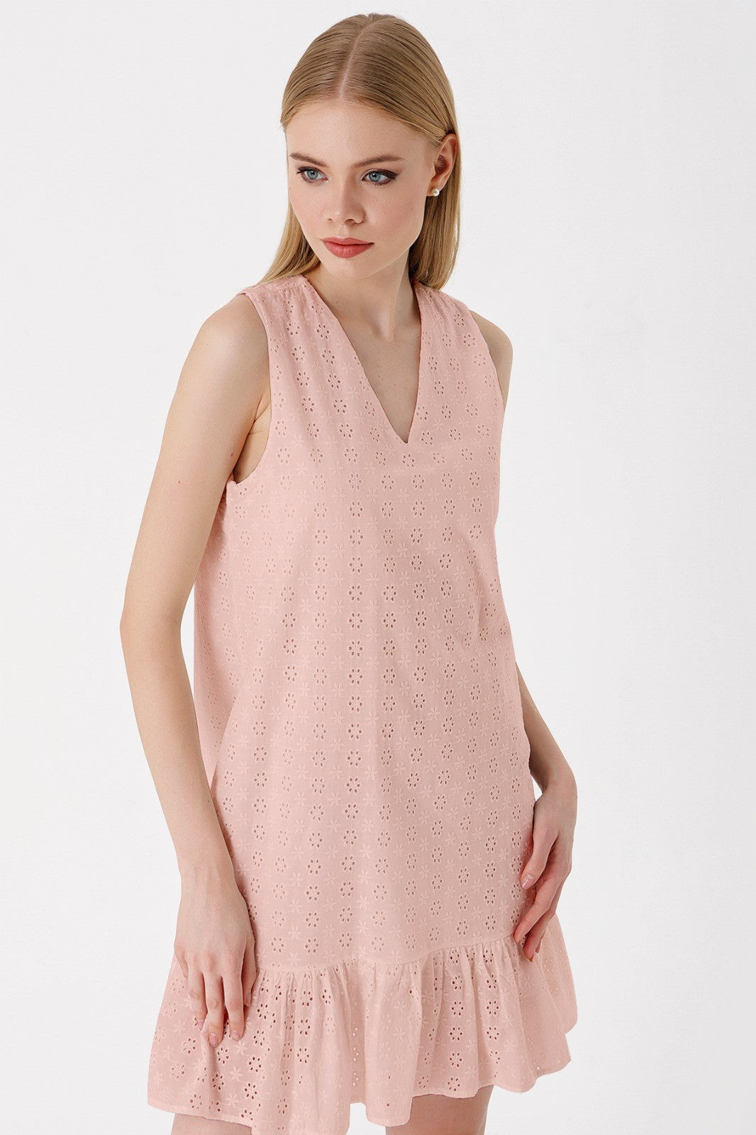Robe Fluide sans Manche