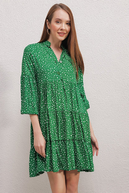 Robe à motifs Mi-longue