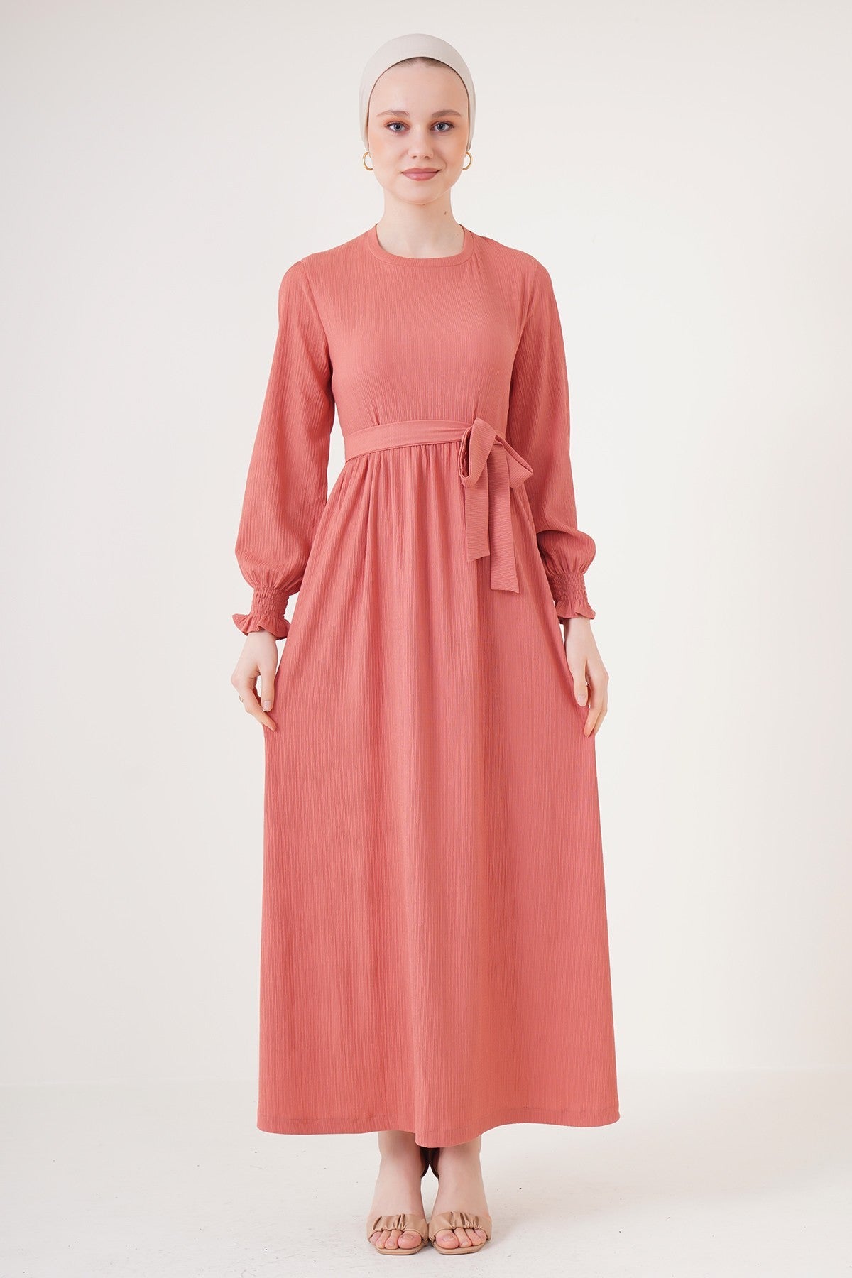 Robe Longue ceinturé