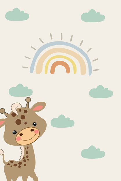 Tapis Enfant GIRAFE