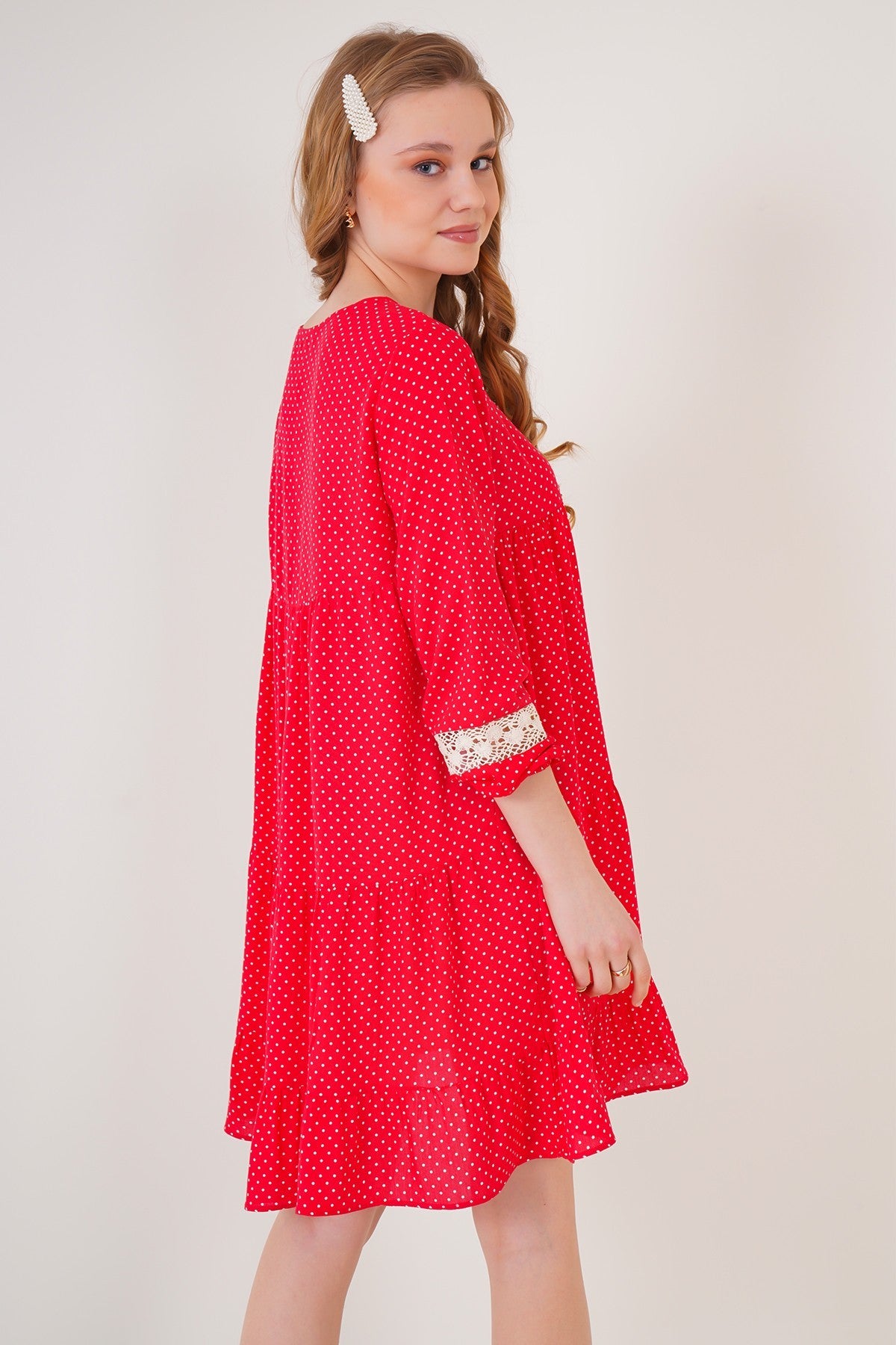 Robe Mi-longue Volanté