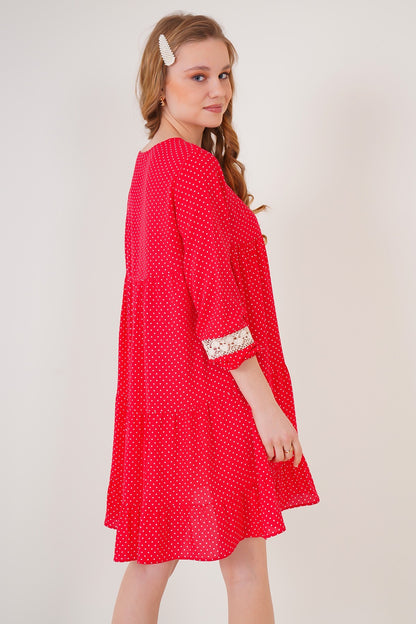 Robe Mi-longue Volanté