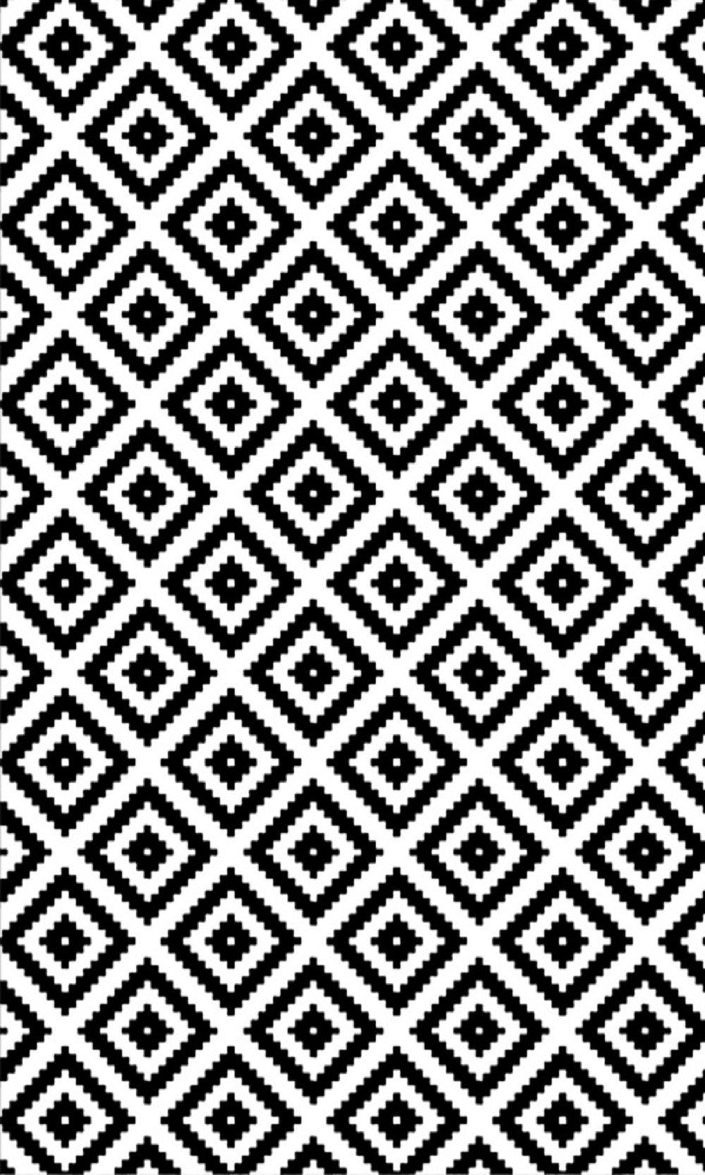 Tapis de salon Black&White