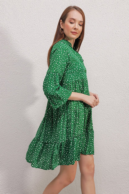 Robe à motifs Mi-longue