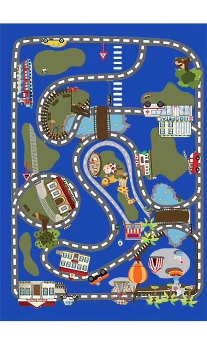 Tapis Enfant Circuit de voiture