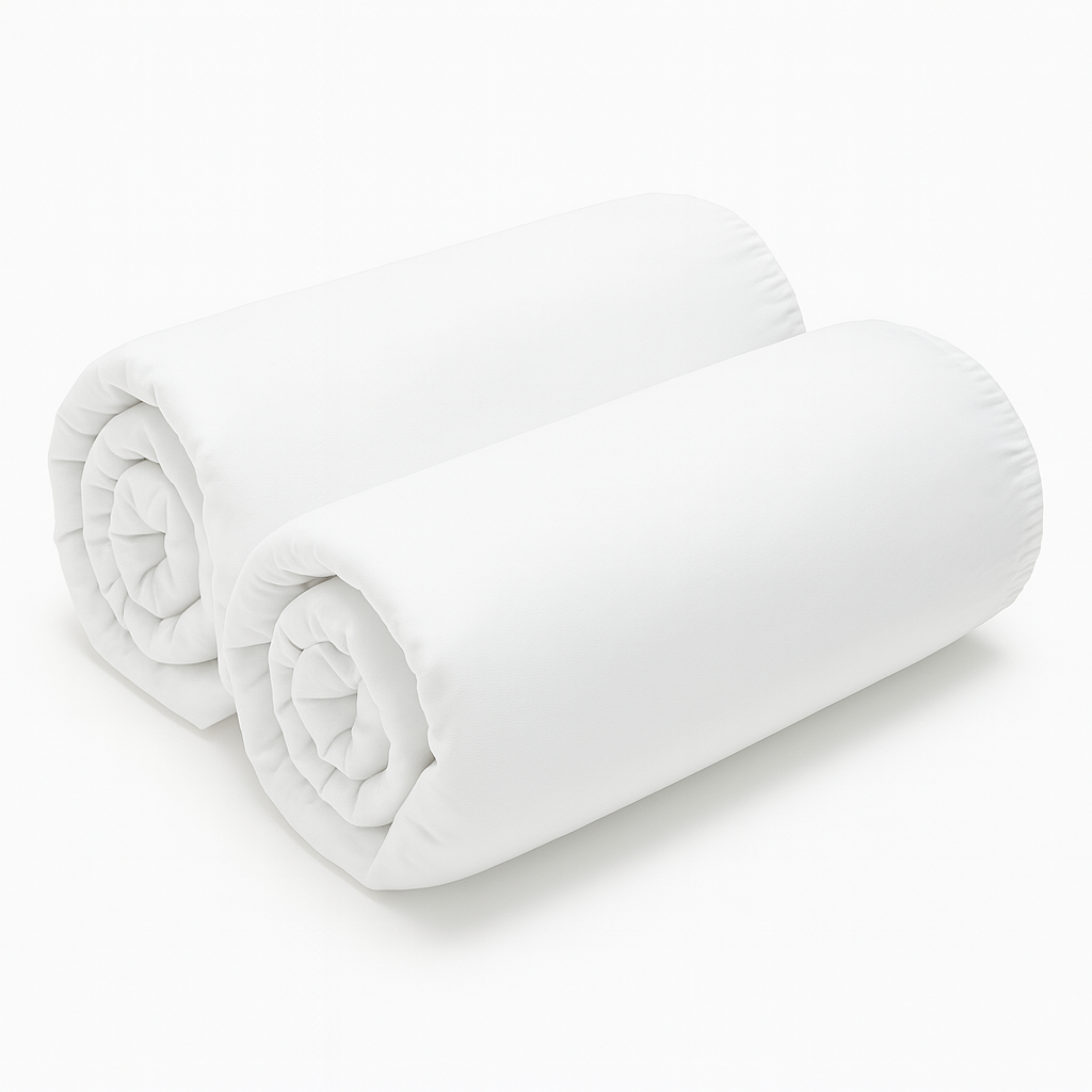Lot de 2 drap housse Microfibre