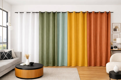 Rideau Double Gaze de Coton