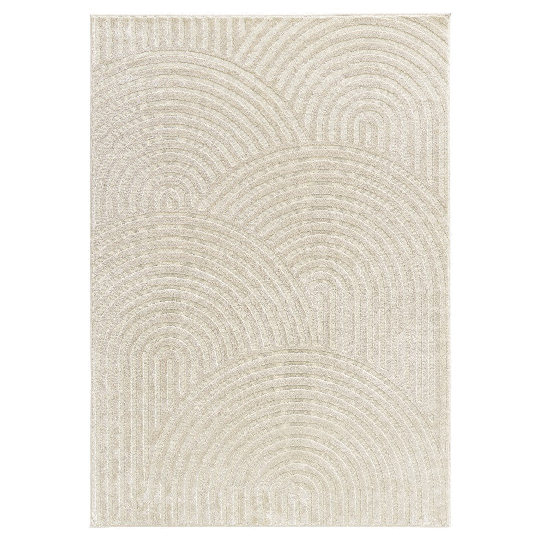 Tapis de salon RIO 15 - Ecru