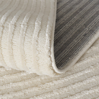 Tapis de salon RIO 17 - Ecru