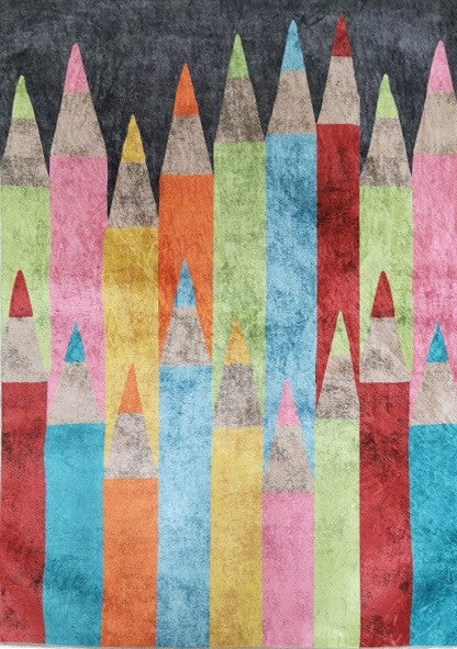 Tapis Coloré CRAYONS