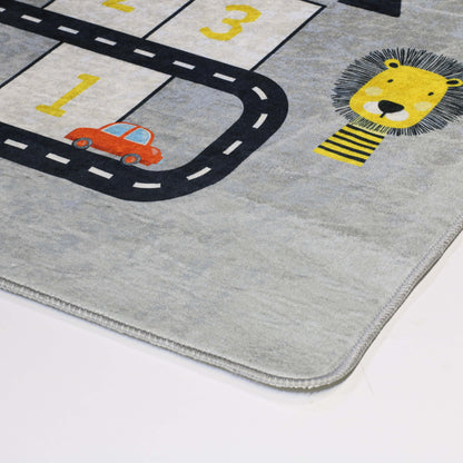 Tapis Enfant Circuit et Marelle