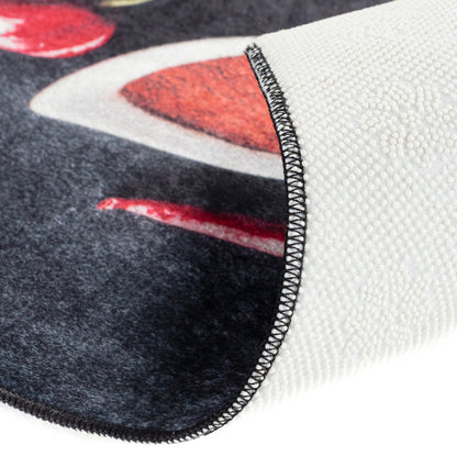 Tapis de Cuisine Antidérapant Motif Épices & Piments
