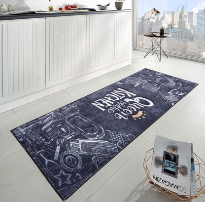 Tapis de Cuisine "Queen of the Kitchen"