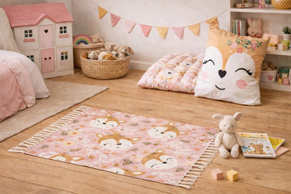 Tapis de Sol Enfant LEILA - Coton Recyclé - Douceur & Décoration