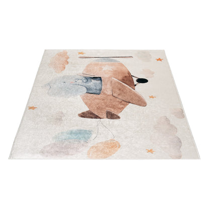 Tapis Enfant Avion Rêveur