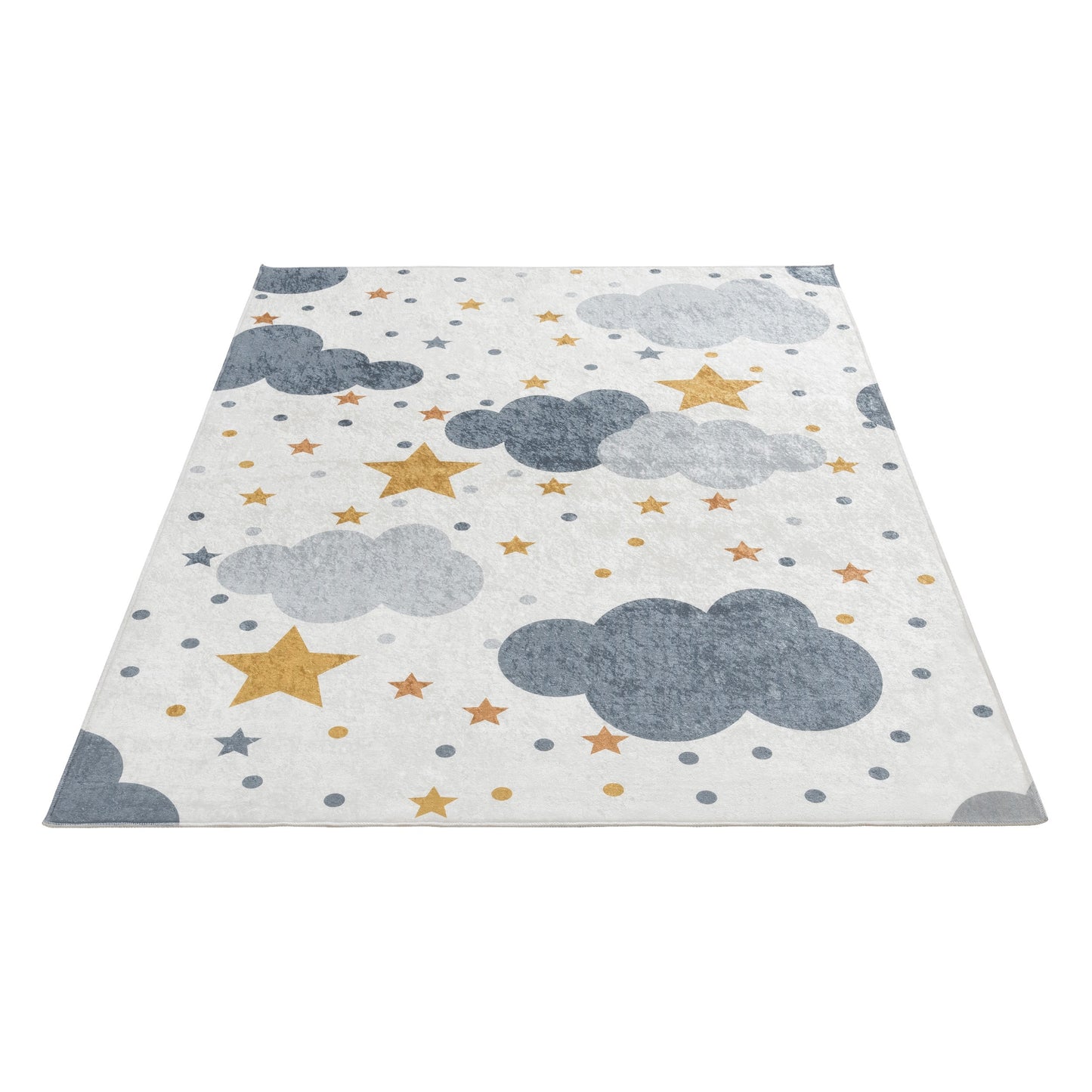 Tapis Enfant Nuages & Étoiles