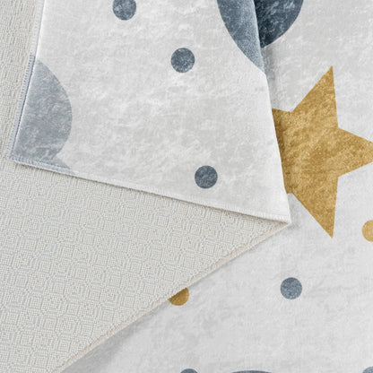 Tapis Enfant Nuages & Étoiles