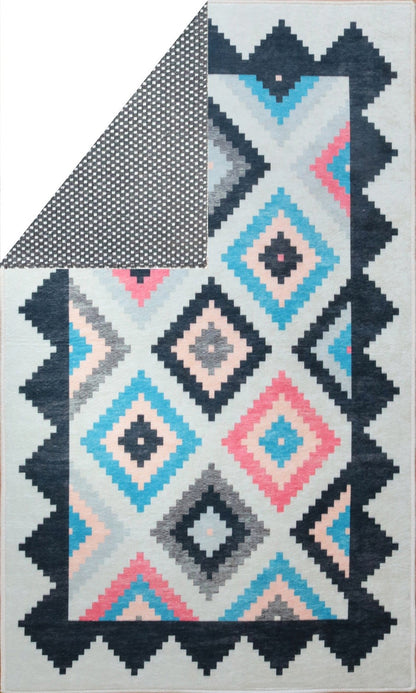 Tapis de salon BERBERE Losange