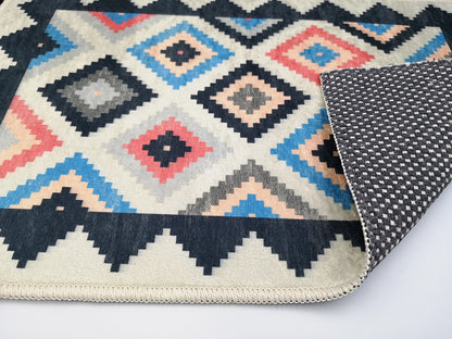 Tapis de salon BERBERE Losange
