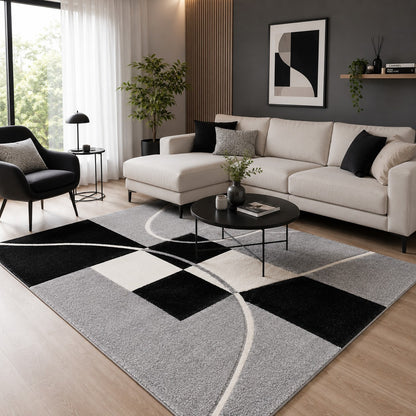 Tapis moderne Géométrique