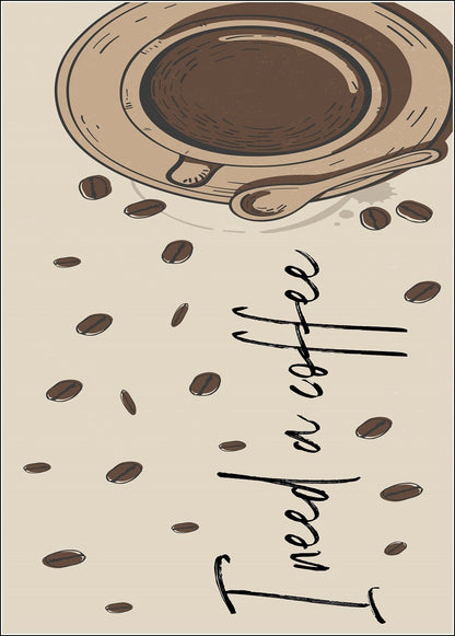 Tapis de cuisine NEED COFFEE