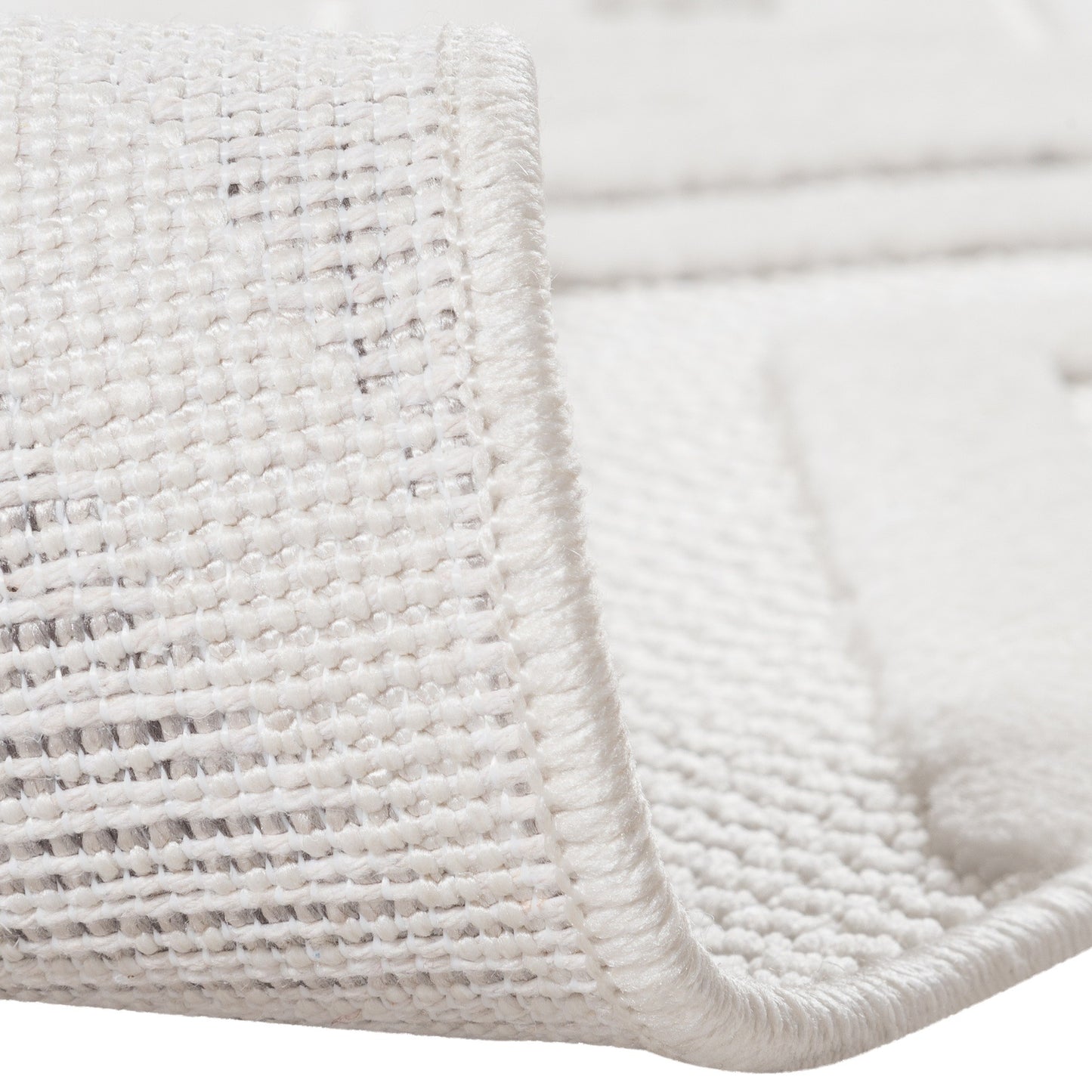 Tapis Oslo Beige Géométrique en Relief