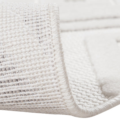 Tapis Oslo Beige Géométrique en Relief