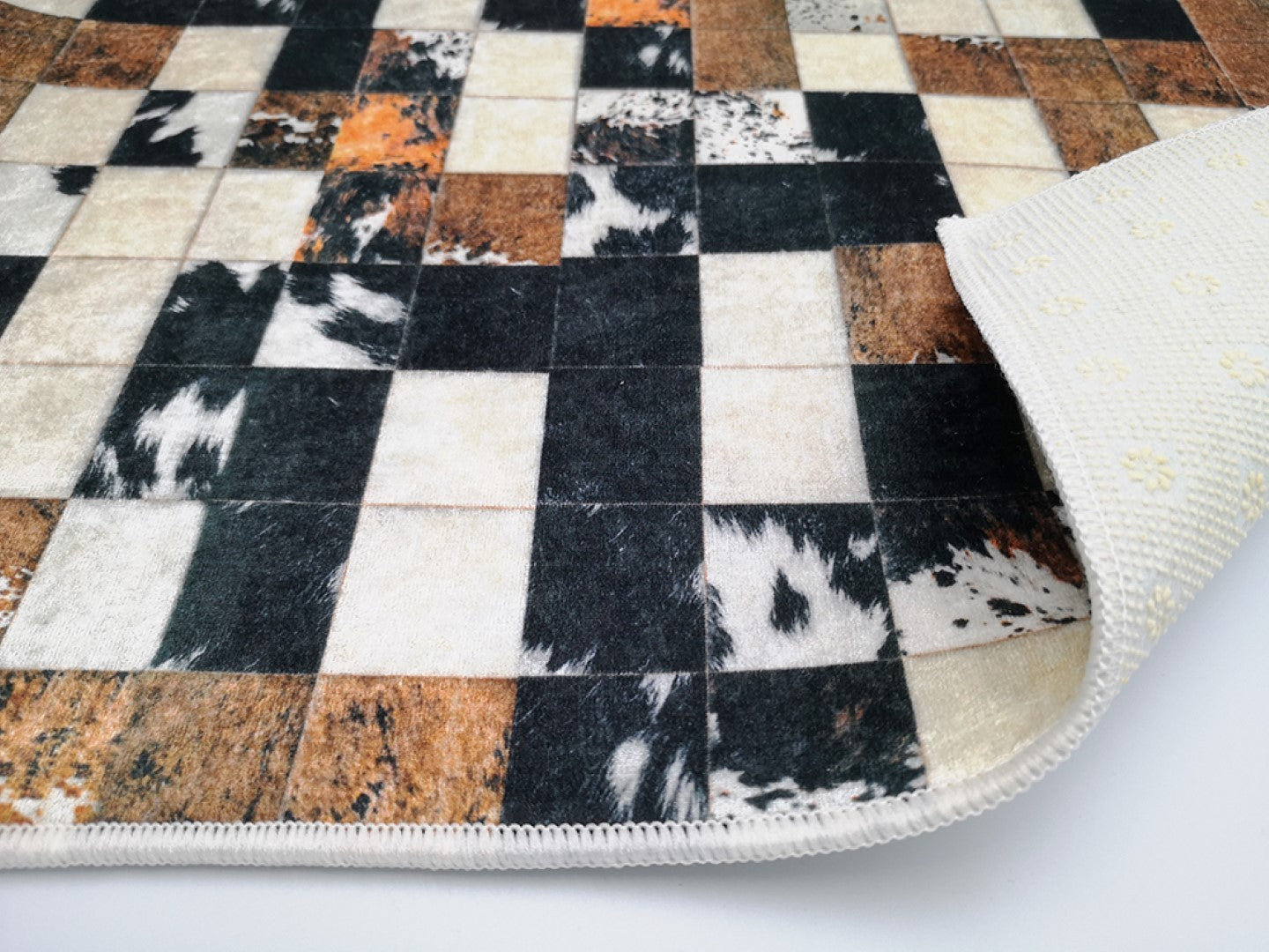 Tapis d'intérieur Patchwork Cube