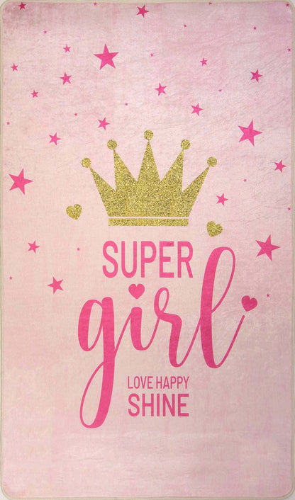 Tapis Enfant SUPER GIRLS