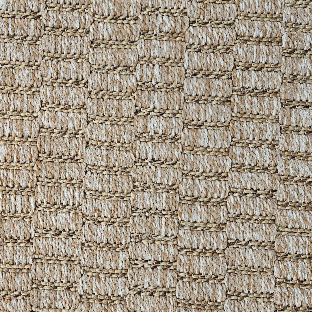Tapis tissé Naturel