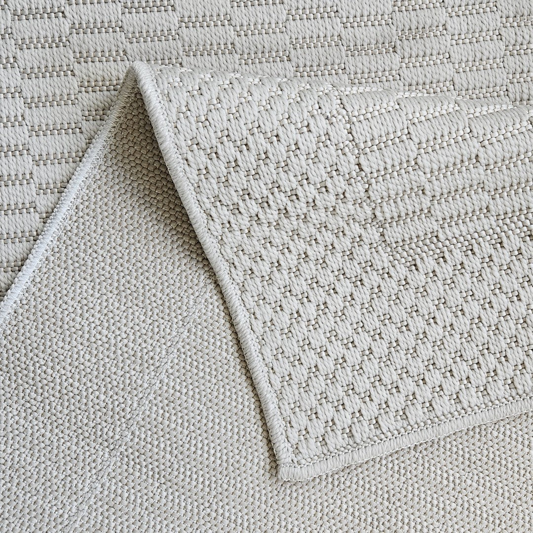 Tapis tissé Naturel